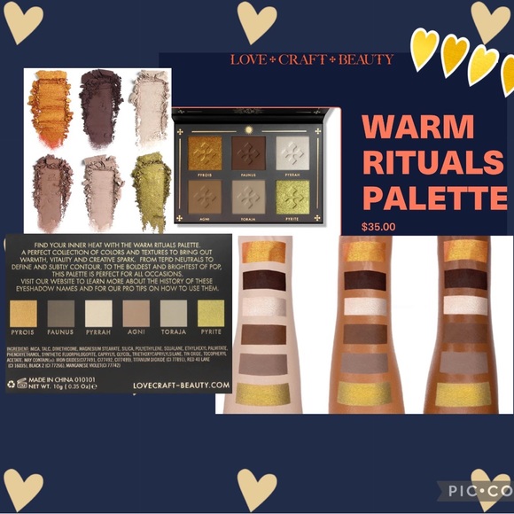 Eyeshadow Palette Duo *NEW* Lovecraft Beauty & IPSY’s Complex Culture - Picture 5 of 12